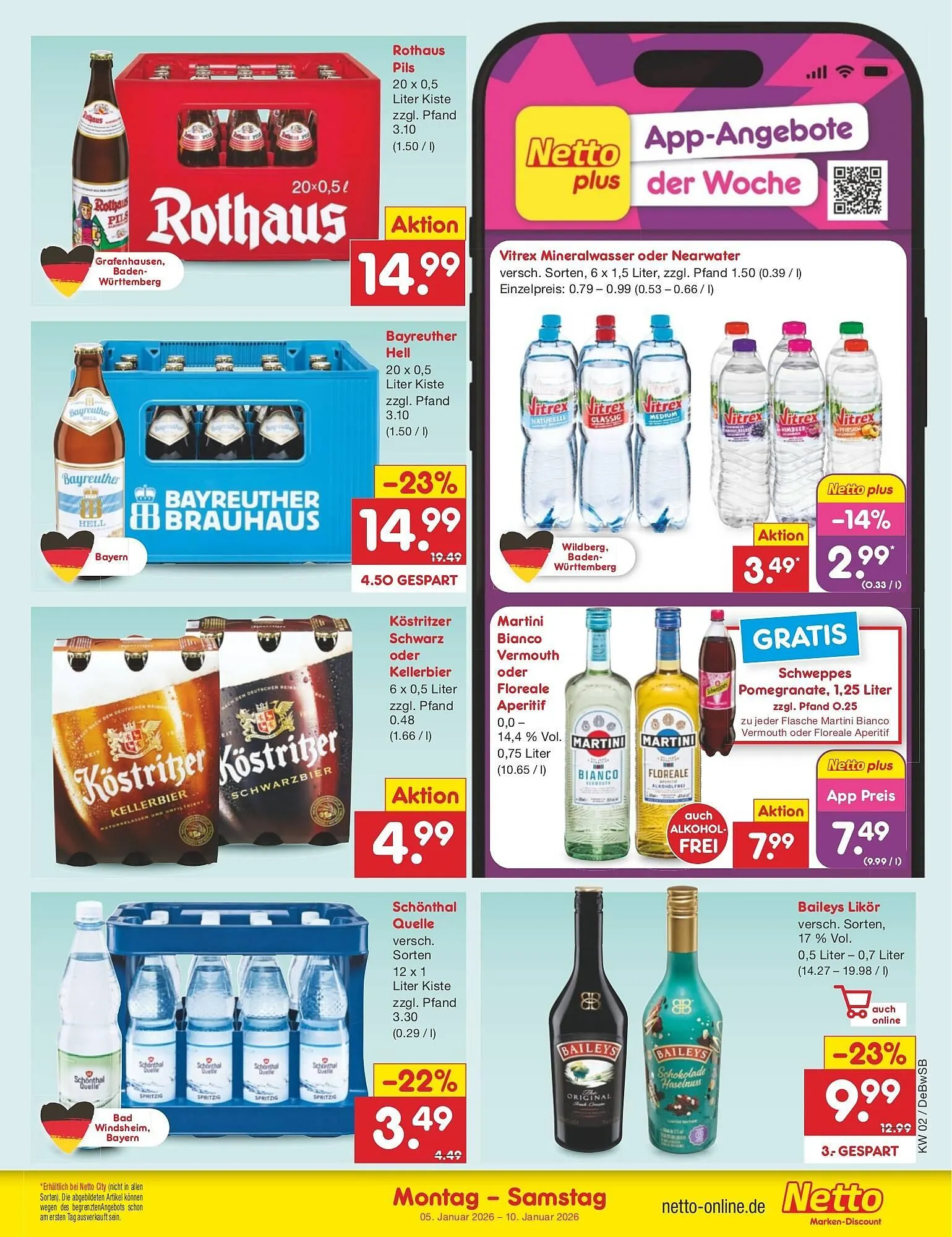 Netto Marken-Discount DE folder van 5 januari tot 10 januari 2026 - Folder pagina 25
