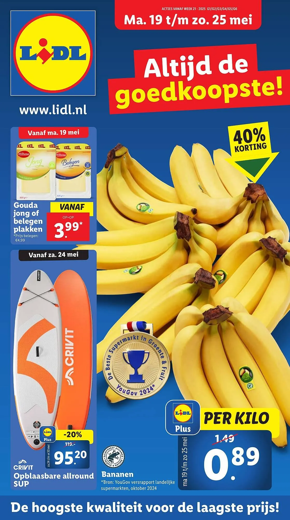 Lidl folder van 19 mei tot 25 mei 2025 - Folder pagina 1