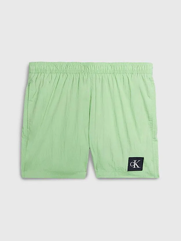 Medium zwemshort met trekkoord - CK Nylon