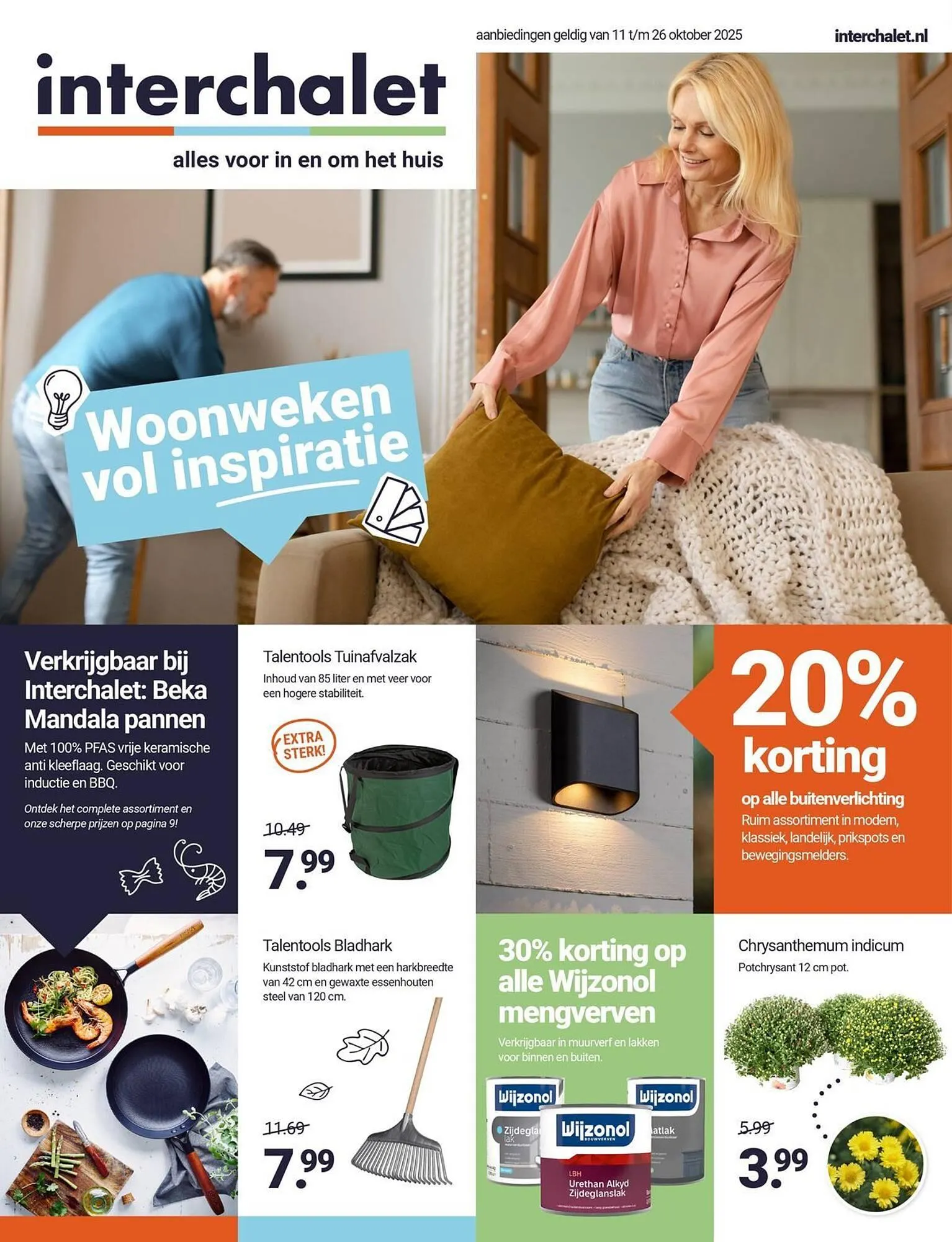 Inter Chalet folder van 10 oktober tot 26 oktober 2025 - Folder pagina 1