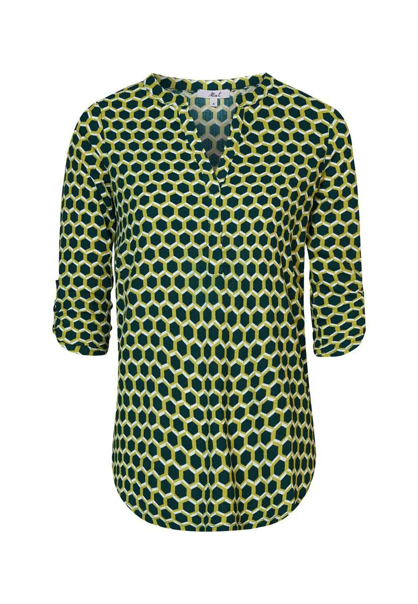 Top print groen