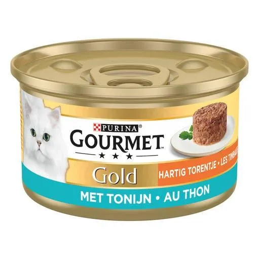 Natvoer voor katten Gold Timbales met tonijn 85 g