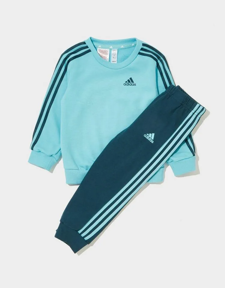 adidas Badge Of Sport 3-Stripes Crew Tracksuit Infant