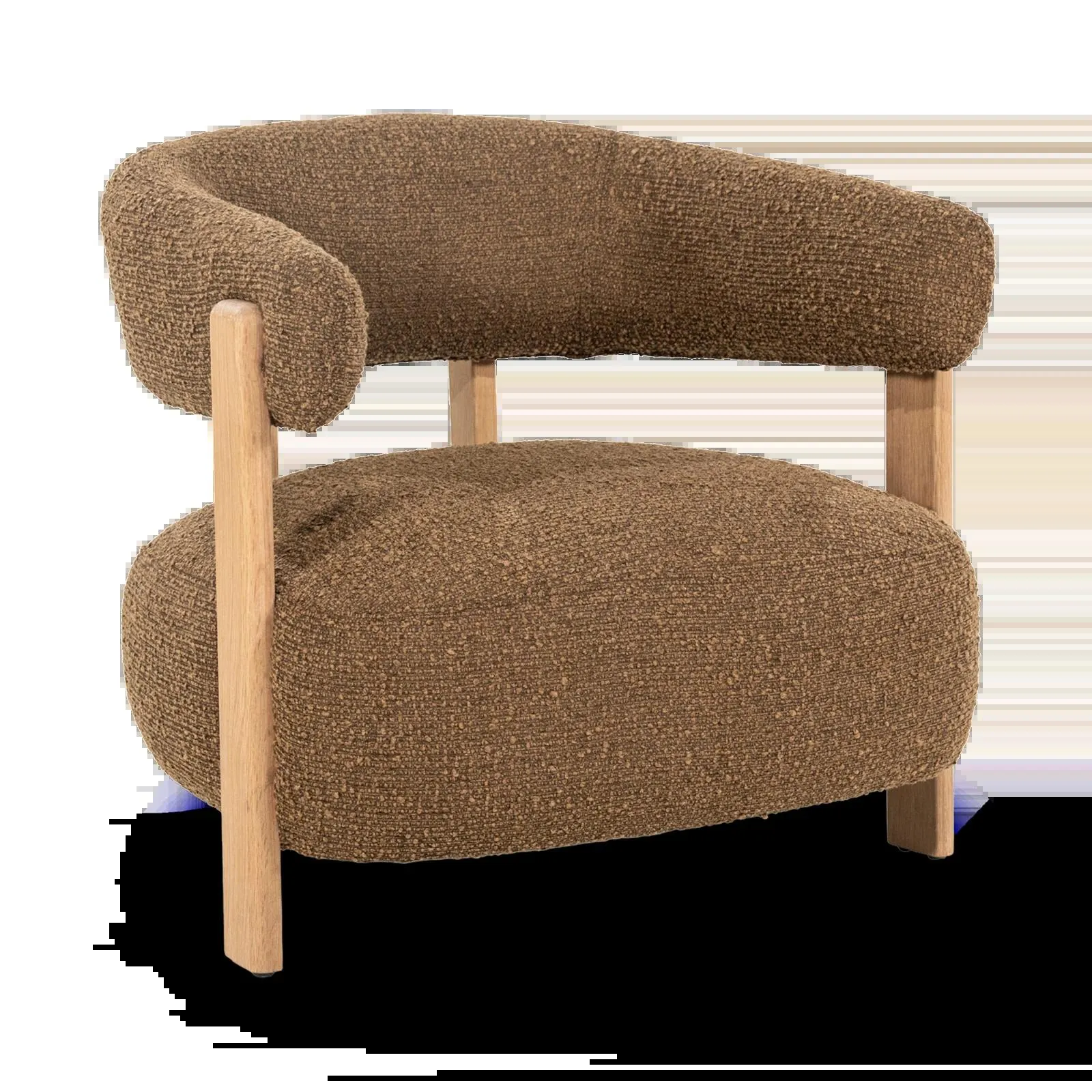 Fauteuil Lola - Hush Bruin