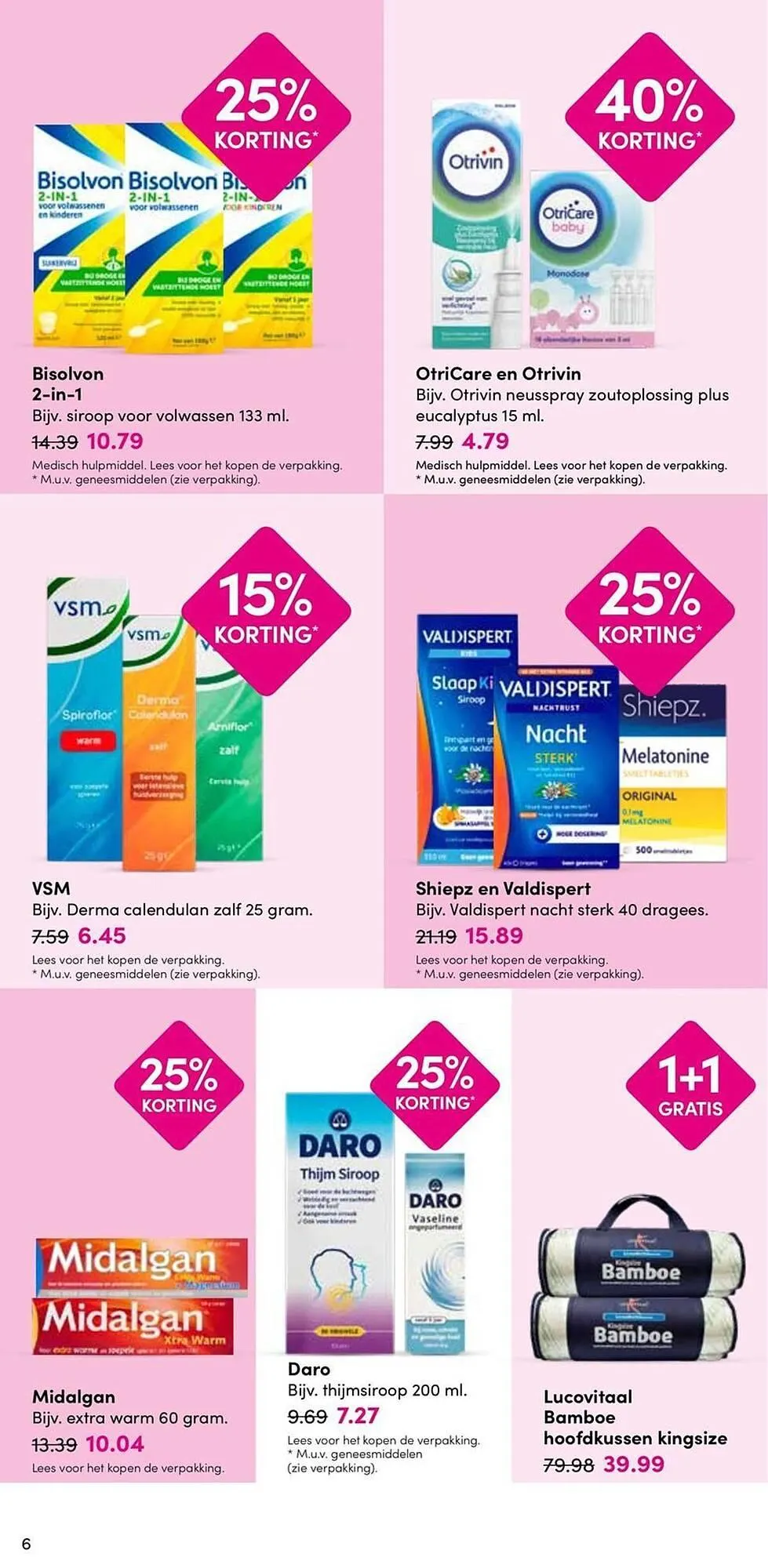 Drogisterij Visser folder van 12 januari tot 25 januari 2026 - Folder pagina 6