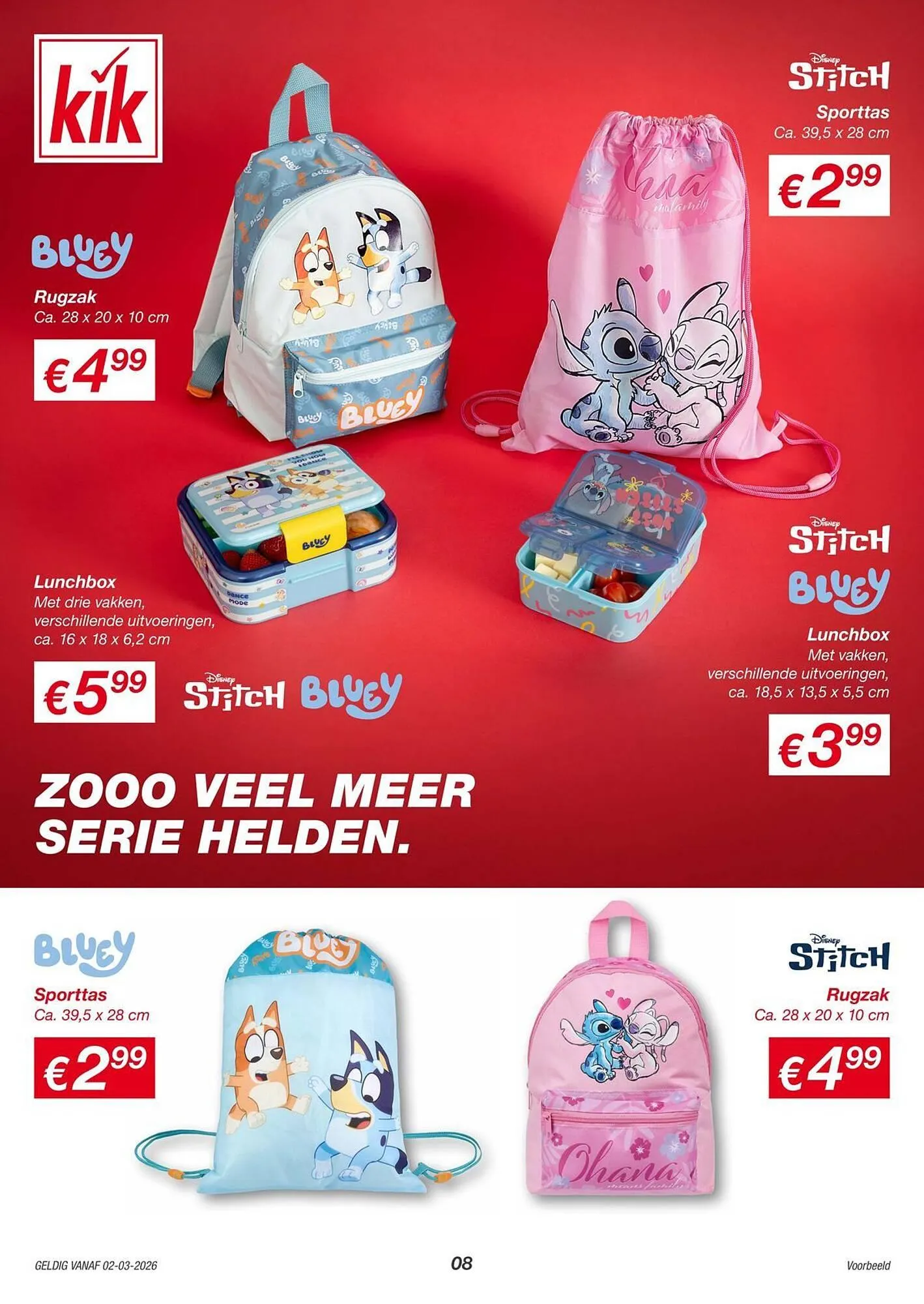 Kik folder van 2 maart tot 8 maart 2026 - Folder pagina 8