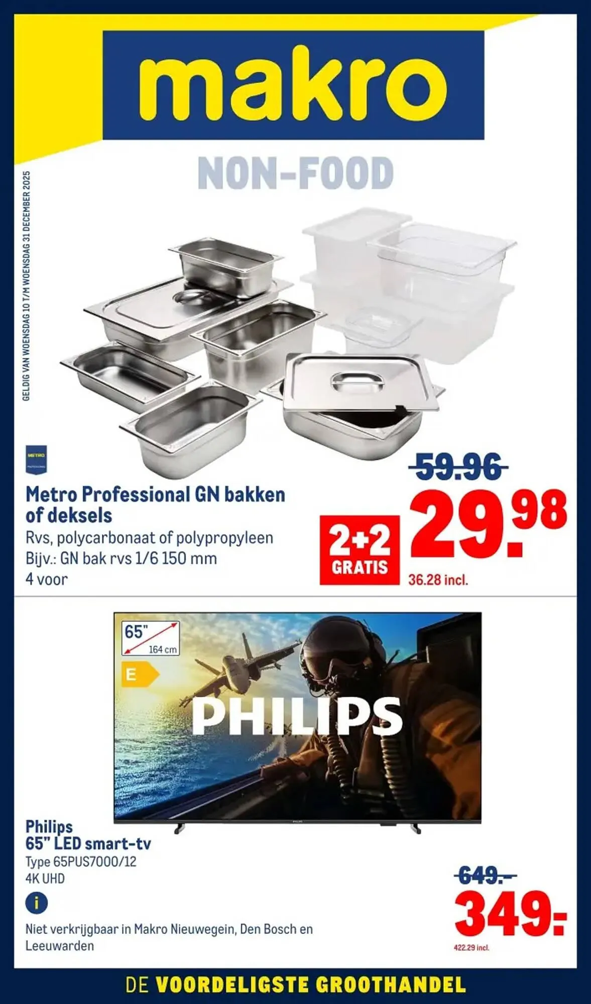 Makro folder van 10 december tot 31 december 2025 - Folder pagina 1