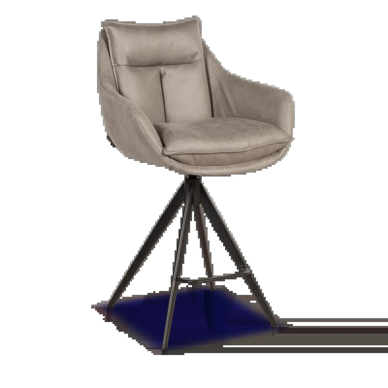 Barstoel Raff - Microleder Oxx Clay