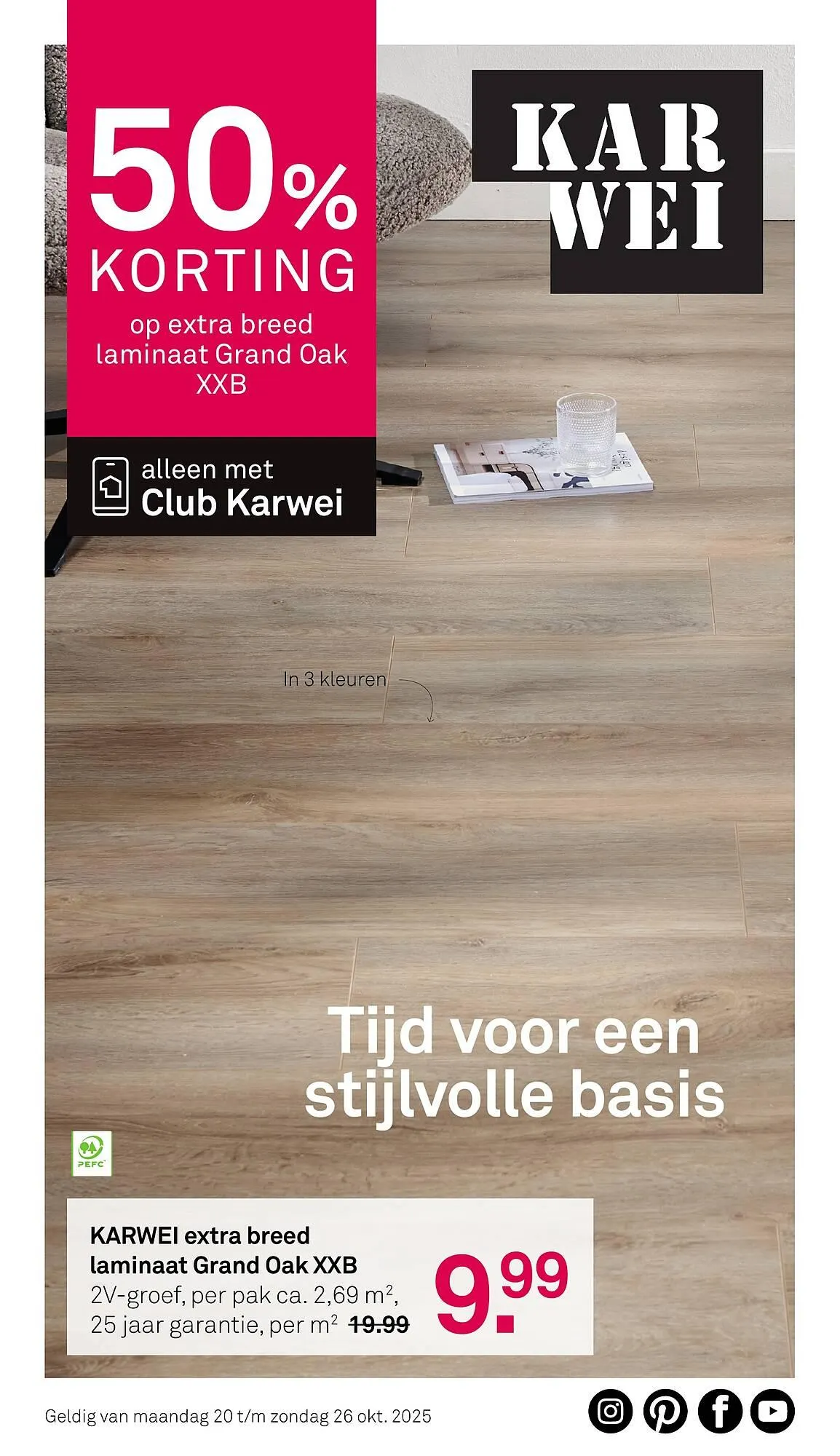Karwei folder van 20 oktober tot 26 oktober 2025 - Folder pagina 1