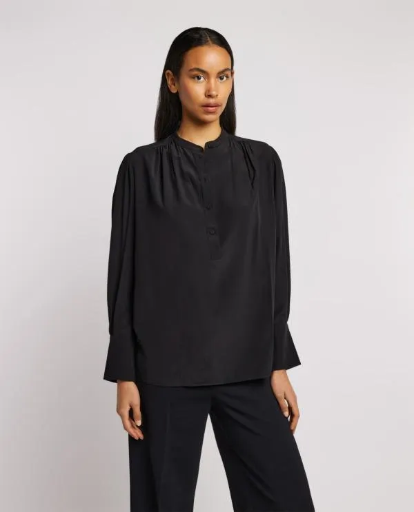 Zijden blouse