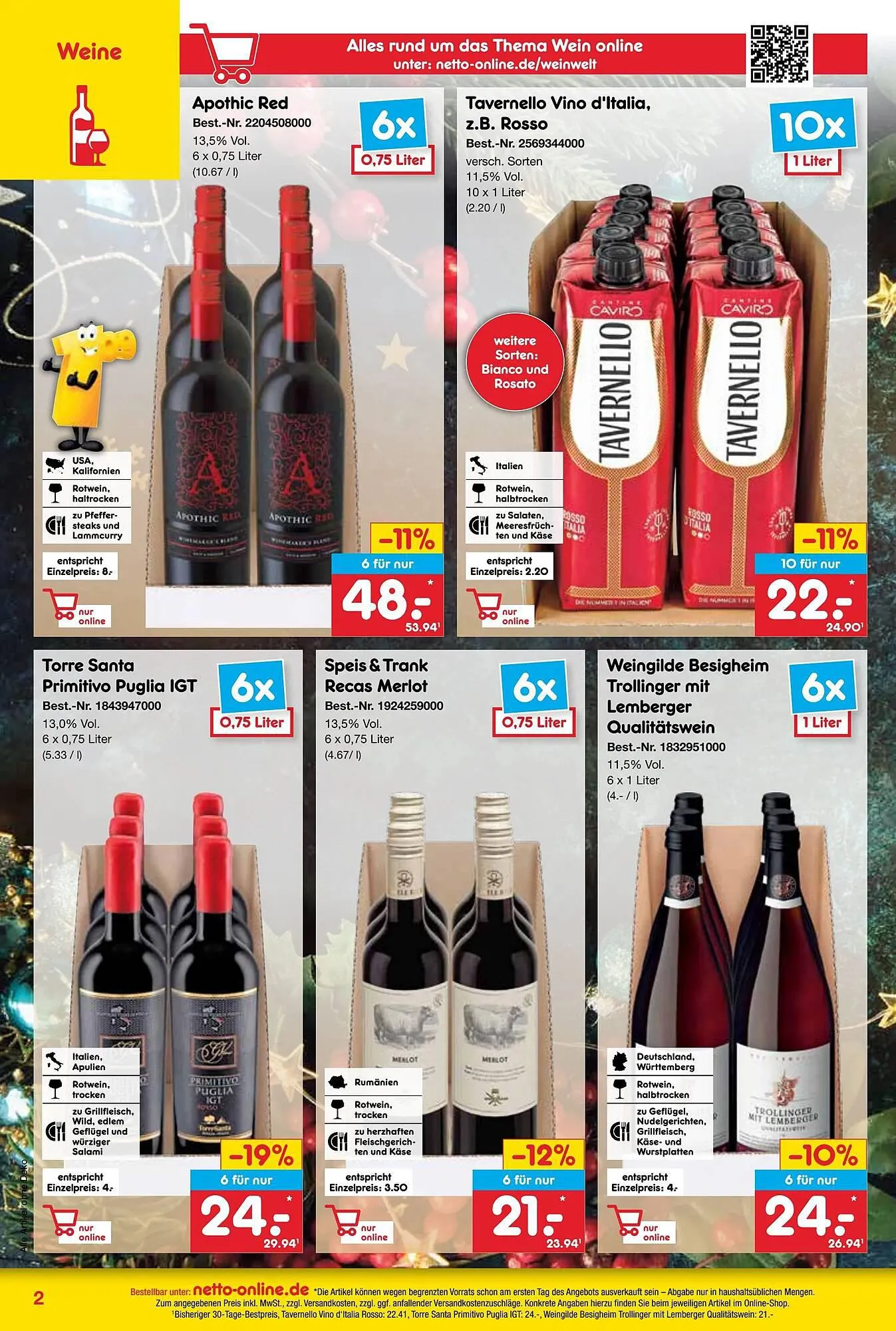 Netto Marken-Discount Duitsland Folder van 1 december tot 31 december 2023 - Folder pagina 1