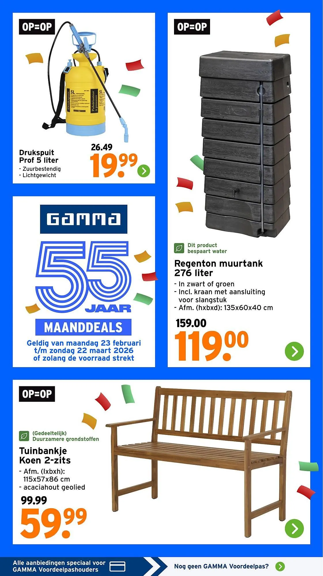 GAMMA folder van 9 maart tot 15 maart 2026 - Folder pagina 18