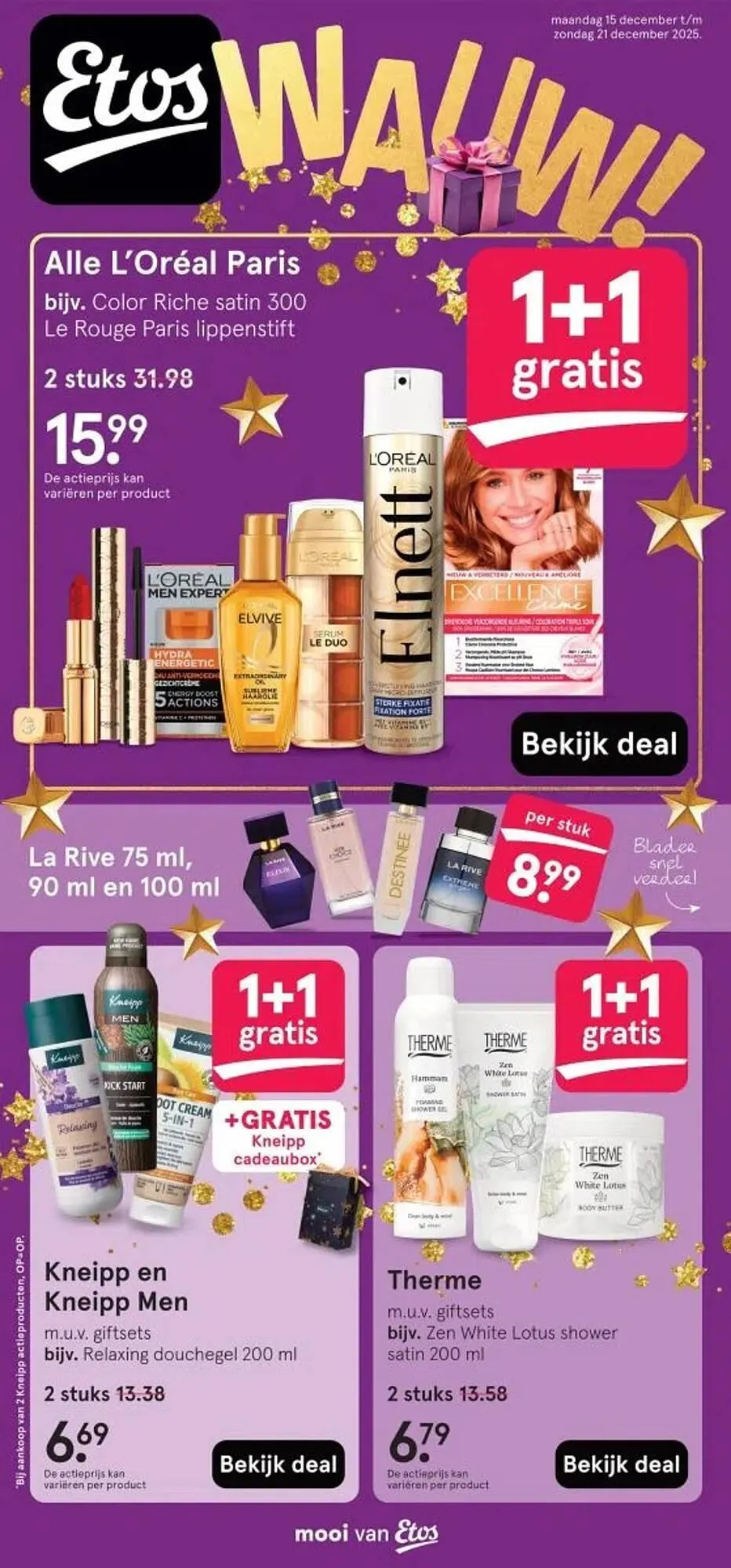 Etos folder van 15 december tot 21 december 2025 - Folder pagina 1