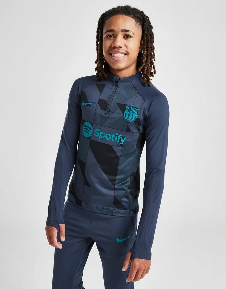 Nike FC Barcelona Strike Drill Top Junior