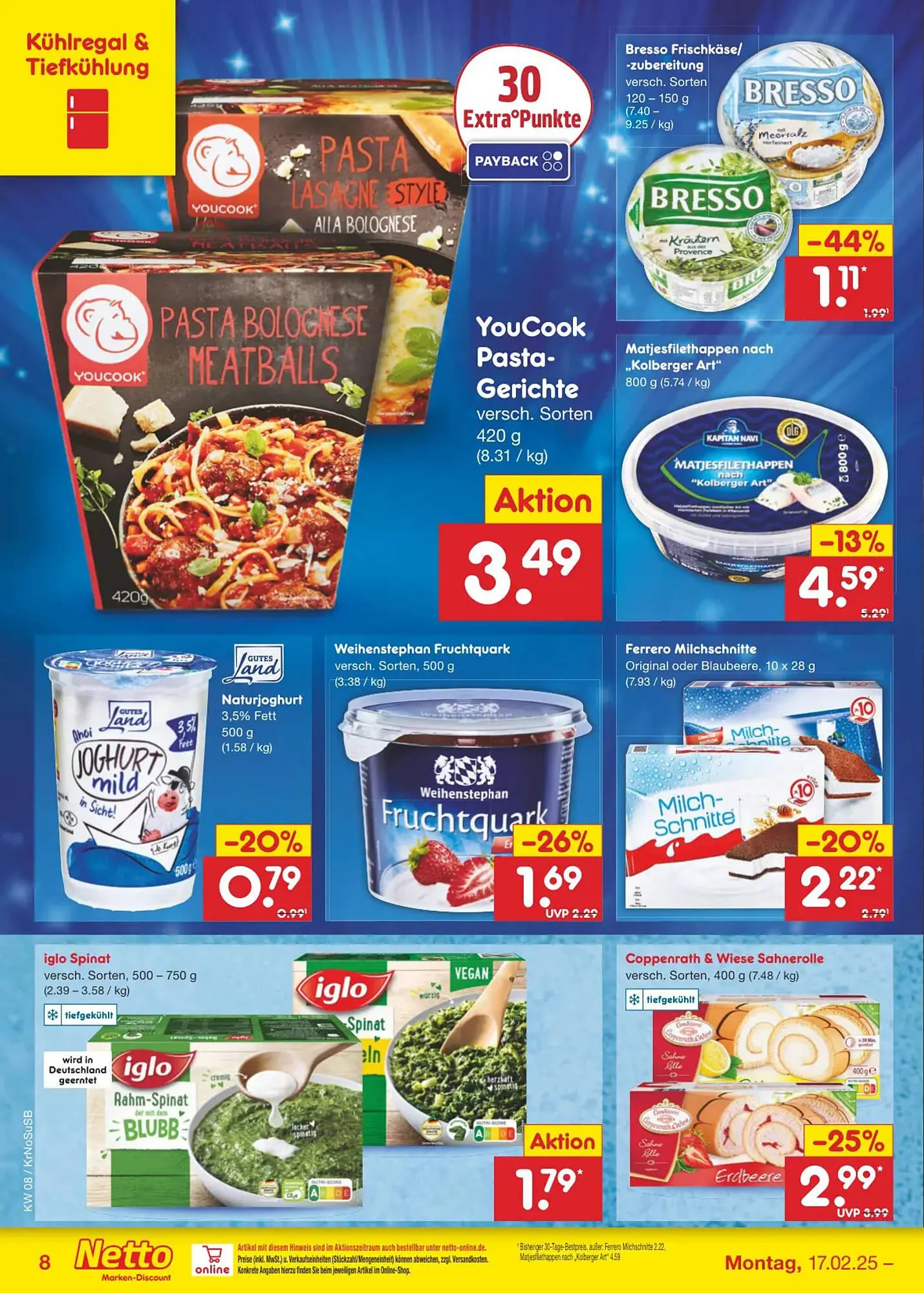 Netto Marken-Discount DE folder van 17 februari tot 22 februari 2025 - Folder pagina 8