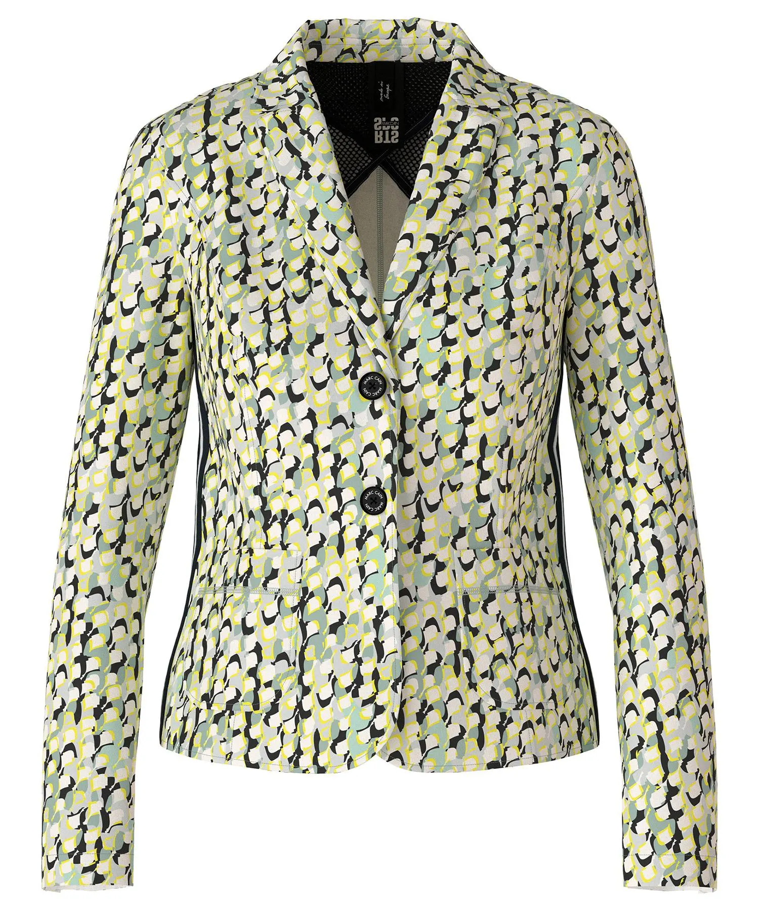 Marc Cain Sports blazer scuba met print