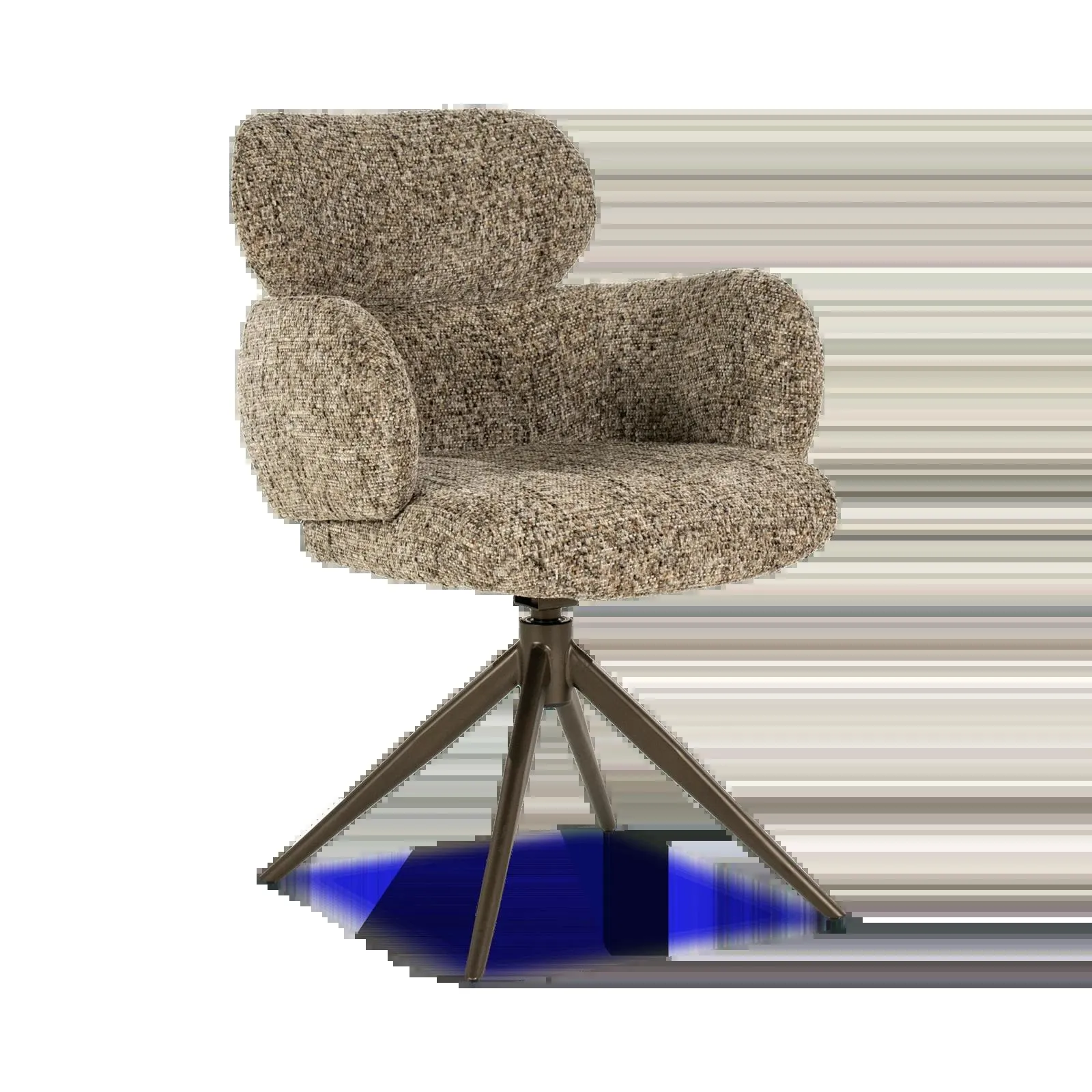 Eetkamerstoel Darcio - Gleam Taupe