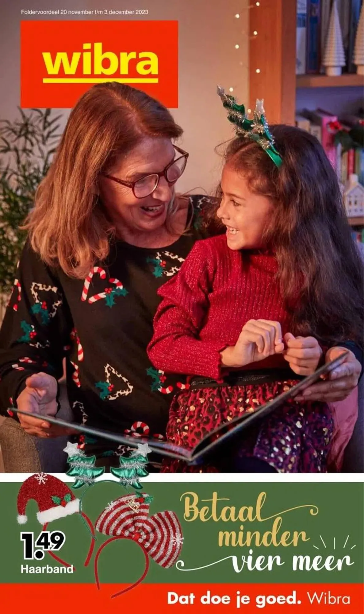 Wibra folder van 20 november tot 3 december 2023 - Folder pagina 1