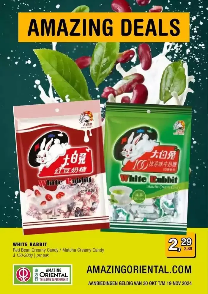 Amazing Oriental folder van 27 oktober tot 10 november 2024 - Folder pagina 1