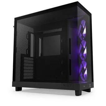 NZXT H6 Flow RGB, Zwart