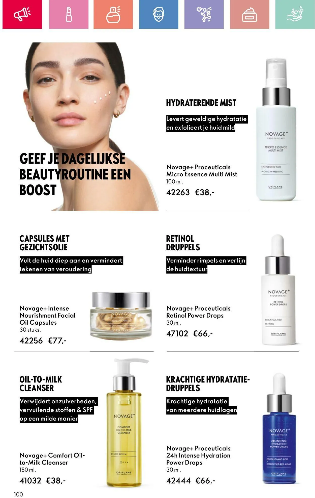 Oriflame Actuele folder van 24 augustus tot 7 september 2025 - Folder pagina 100