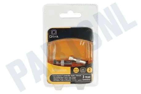 Coax, IEC Male - F-Connector Male, Female