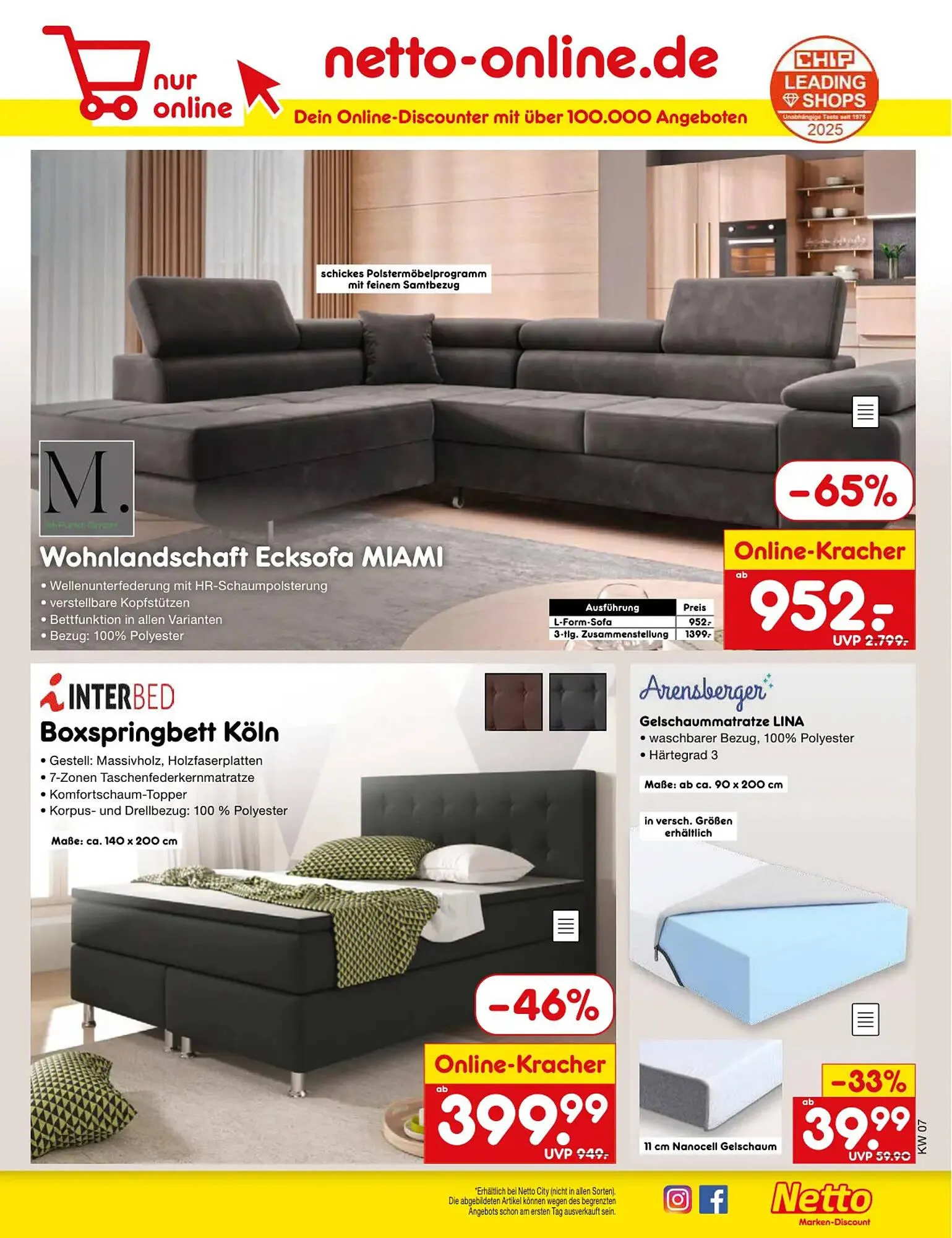 Netto Marken-Discount DE folder van 9 februari tot 15 februari 2026 - Folder pagina 33
