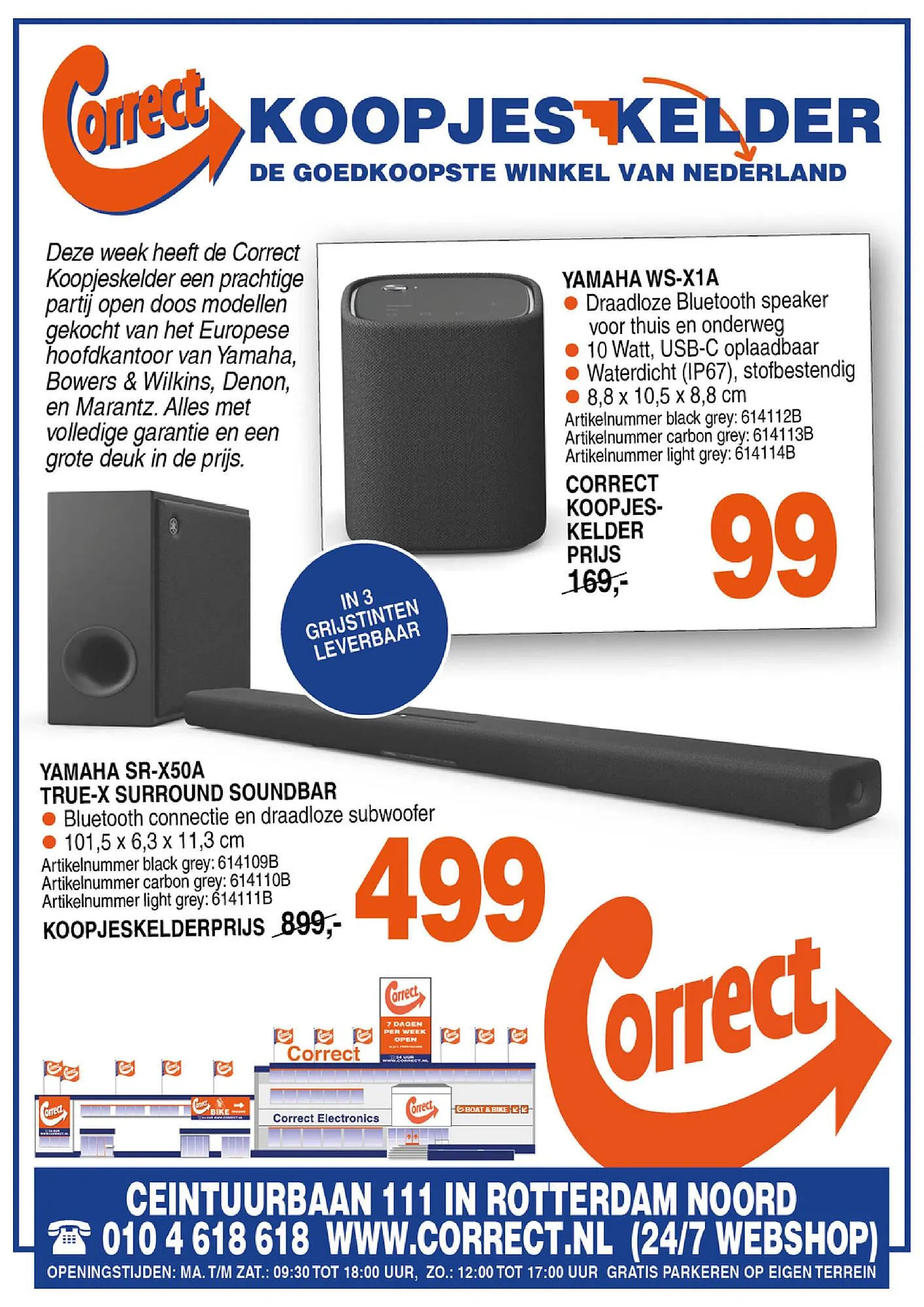 Correct folder van 29 maart tot 7 april 2026 - Folder pagina 1