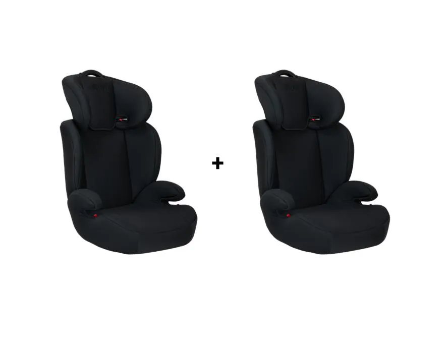 Set | 2x Autostoel Novi Baby® James All Black