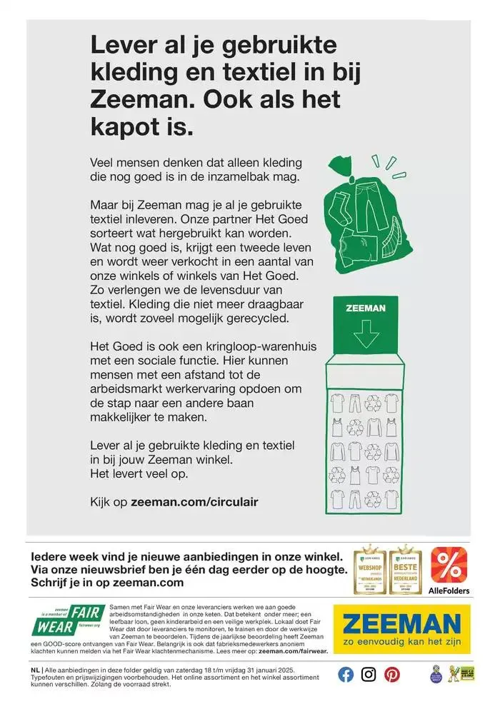Zeeman folder van 18 januari tot 25 januari 2025 - Folder pagina 13