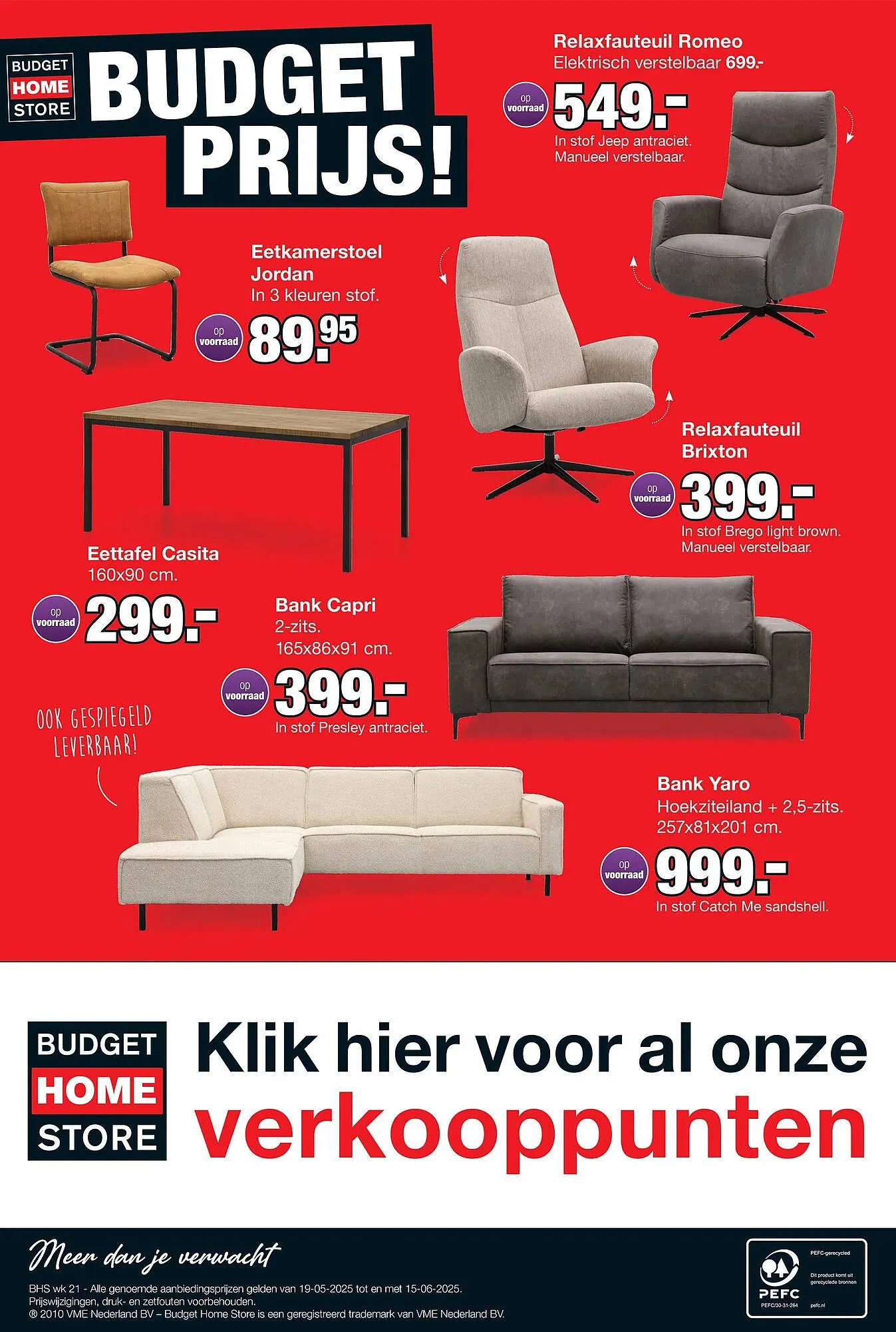 Budget Home Store folder van 18 mei tot 15 juni 2025 - Folder pagina 14