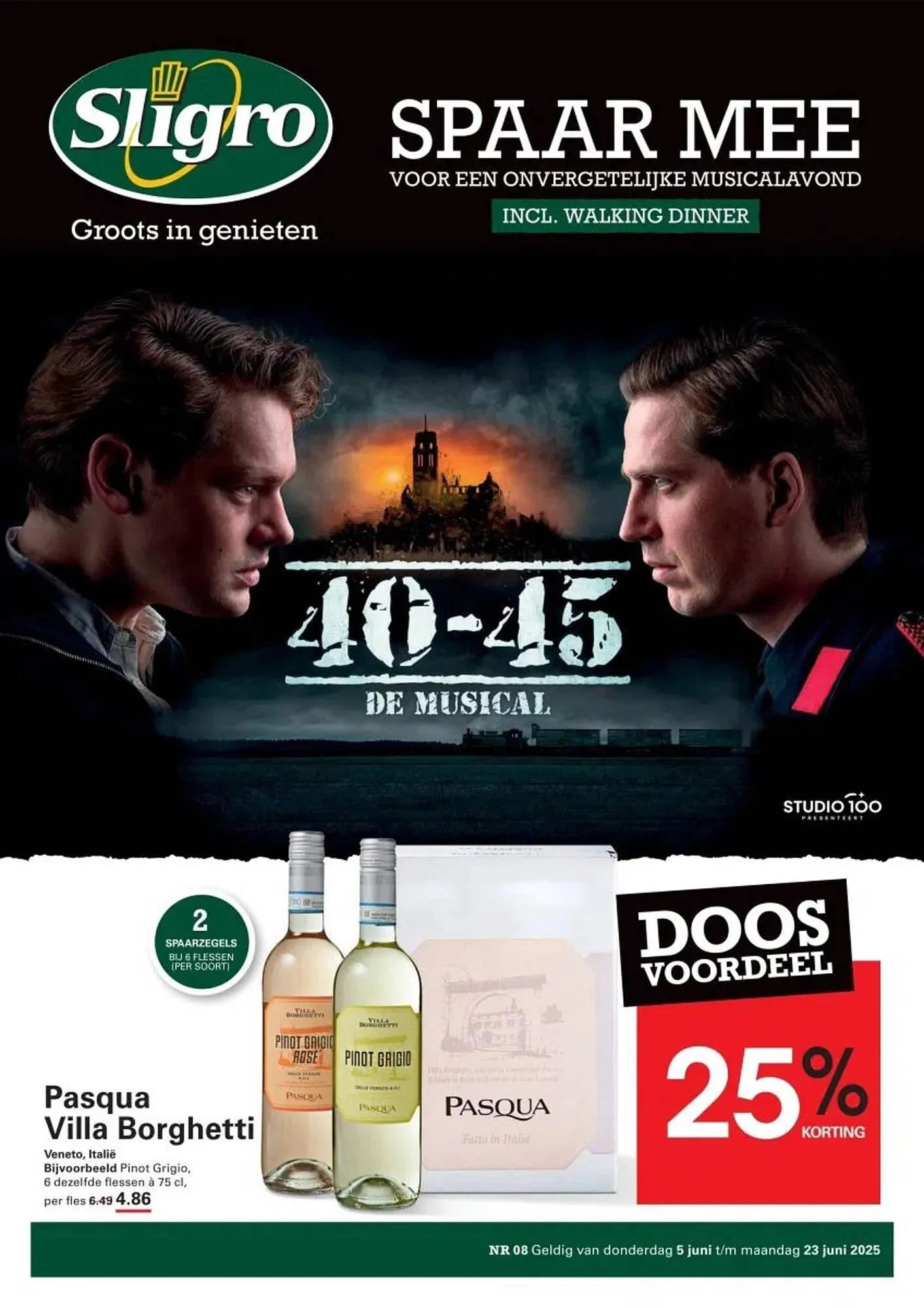 Sligro folder van 5 mei tot 23 mei 2025 - Folder pagina 1