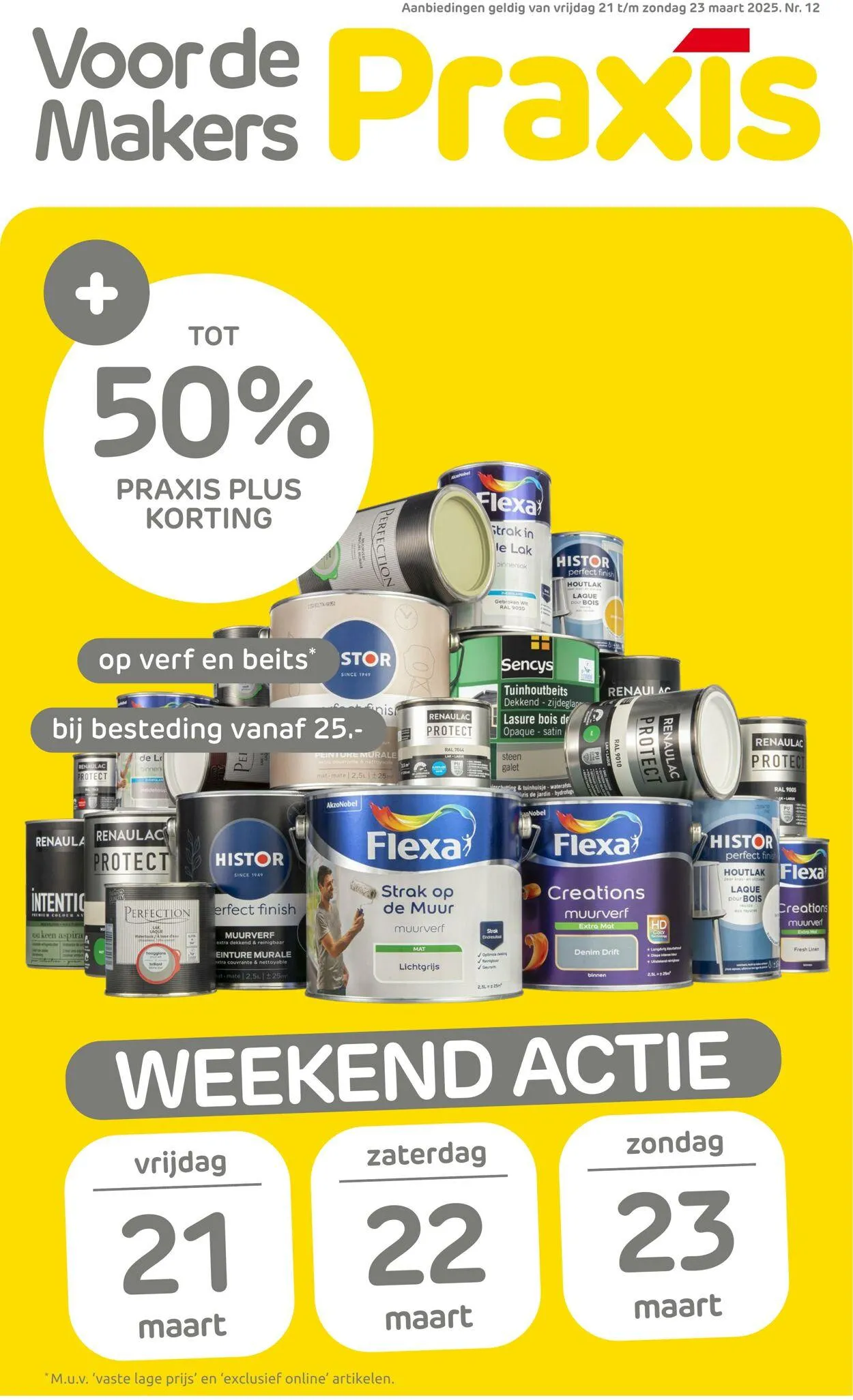 Praxis Actuele folder van 3 augustus tot 17 augustus 2025 - Folder pagina 1