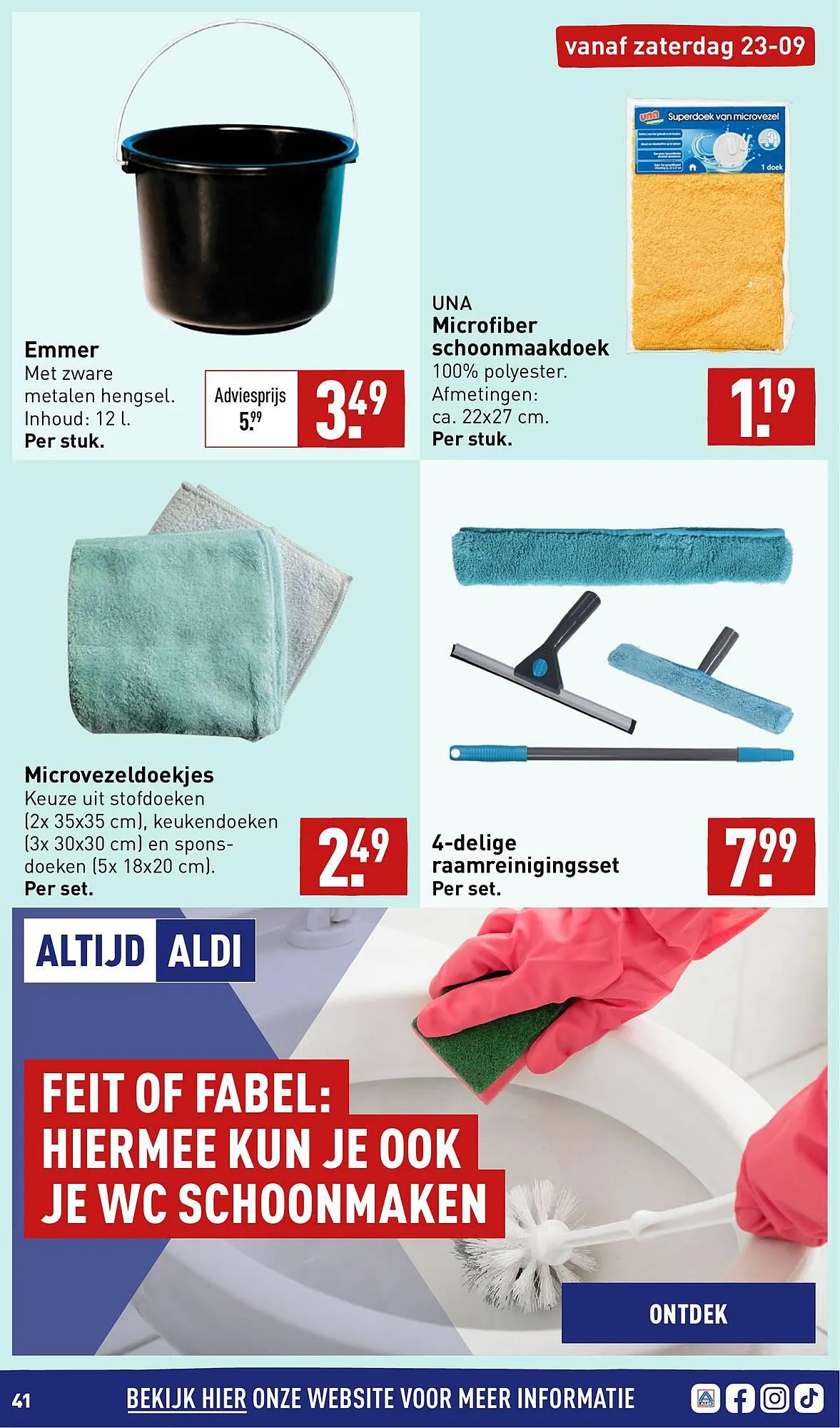 ALDI folder van 18 september tot 24 september 2023 - Folder pagina 41