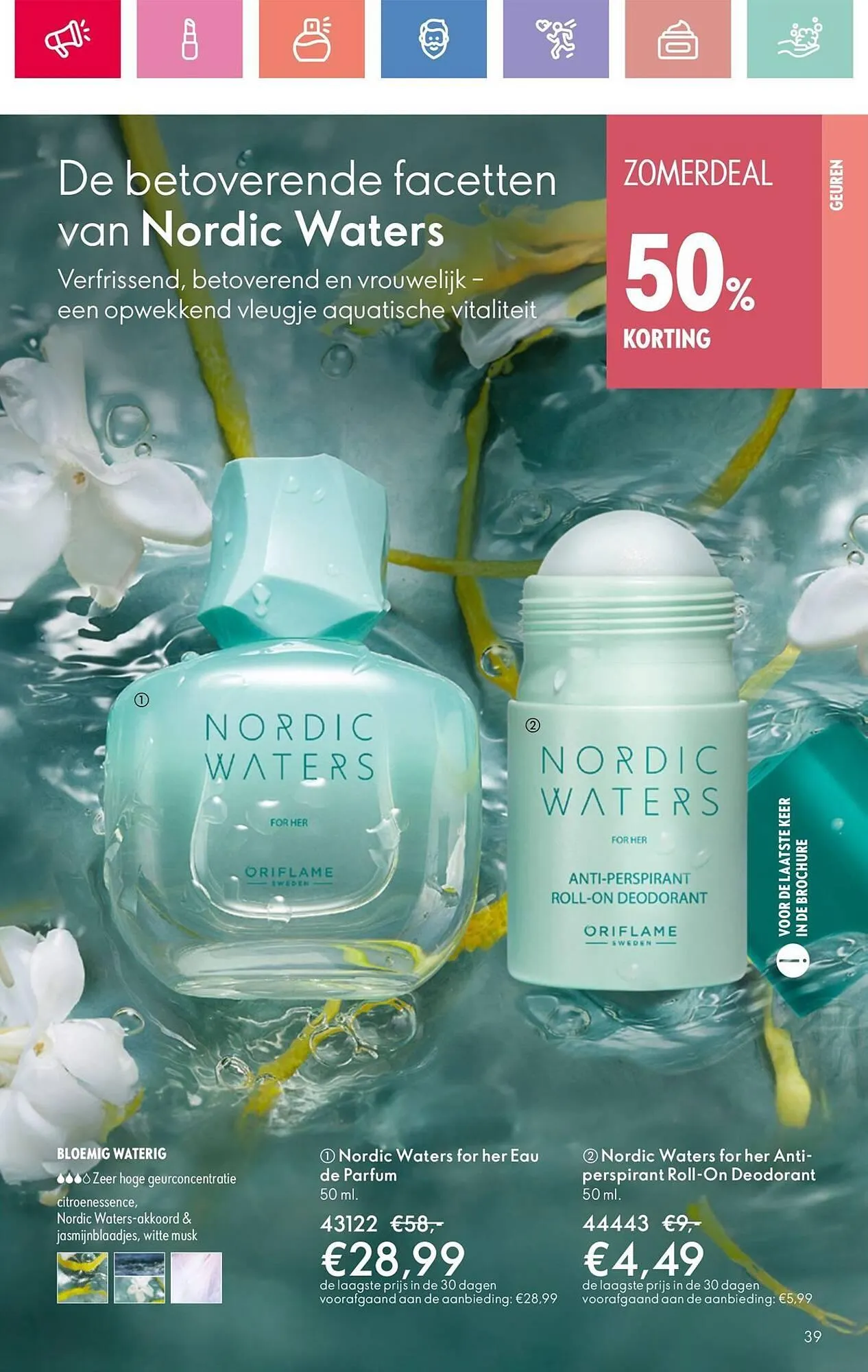 Oriflame folder van 22 juni tot 12 juli 2025 - Folder pagina 39