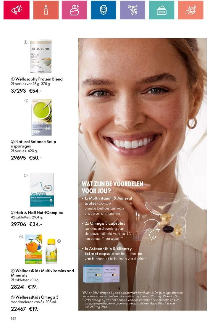ORIFLAME folder! van 30 mei tot 13 juni 2024 - Folder pagina 142