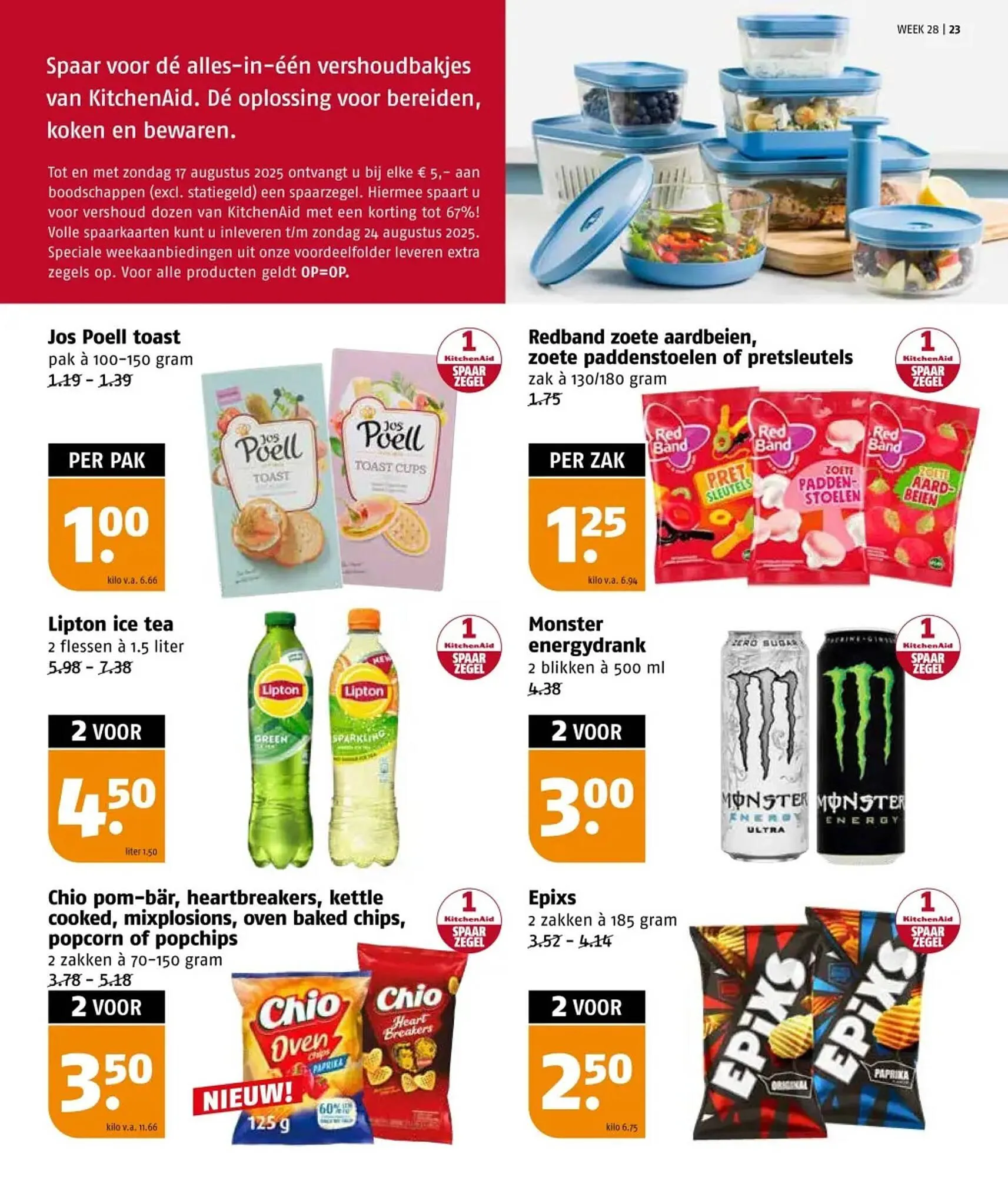 Poiesz folder van 6 juli tot 12 juli 2025 - Folder pagina 23