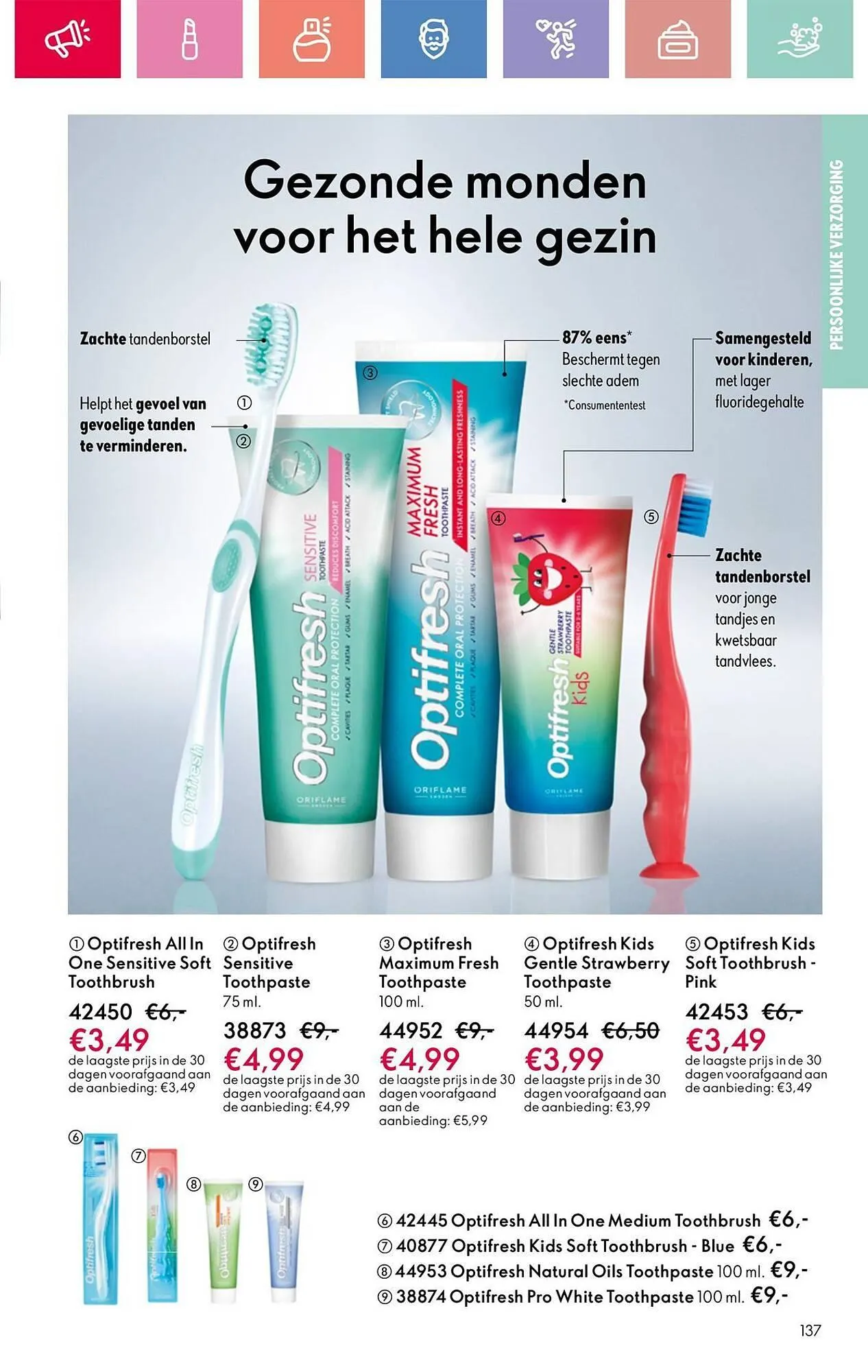 Oriflame folder van 10 maart tot 29 maart 2025 - Folder pagina 137