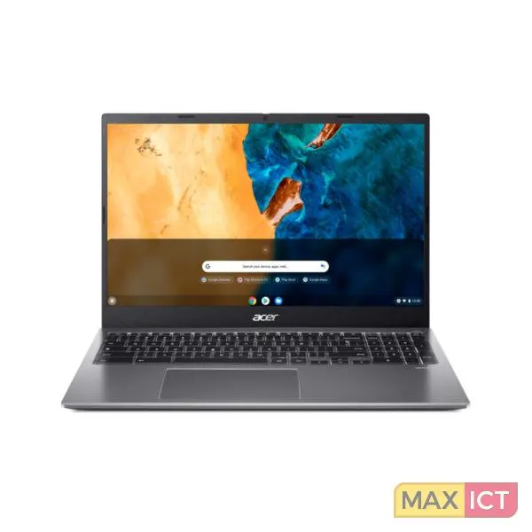Acer Chromebook 515 CB515-1WT-55R6 39,6 cm (15.6") Touchscreen Full HD Intel® Core™ i5 i5-1135G7 8 GB LPDDR4x-SDRAM 256 GB SSD Wi-Fi 6 (802.11ax) ChromeOS Grijs