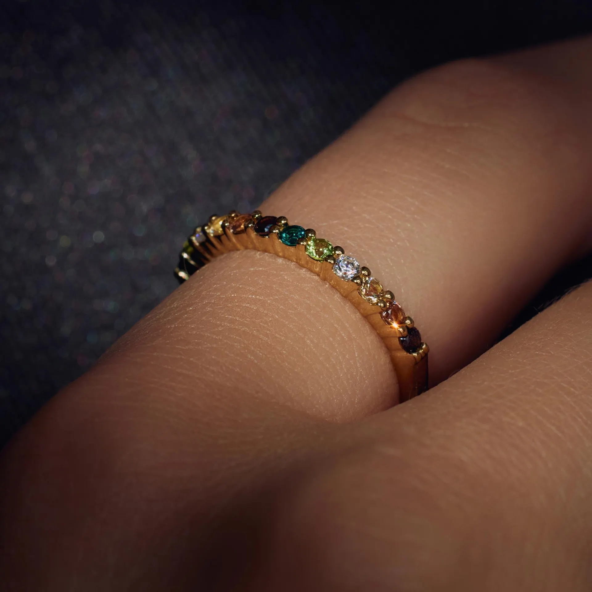 Santa Maria del Fiore 925 sterling zilveren gold plated ring PDM33028