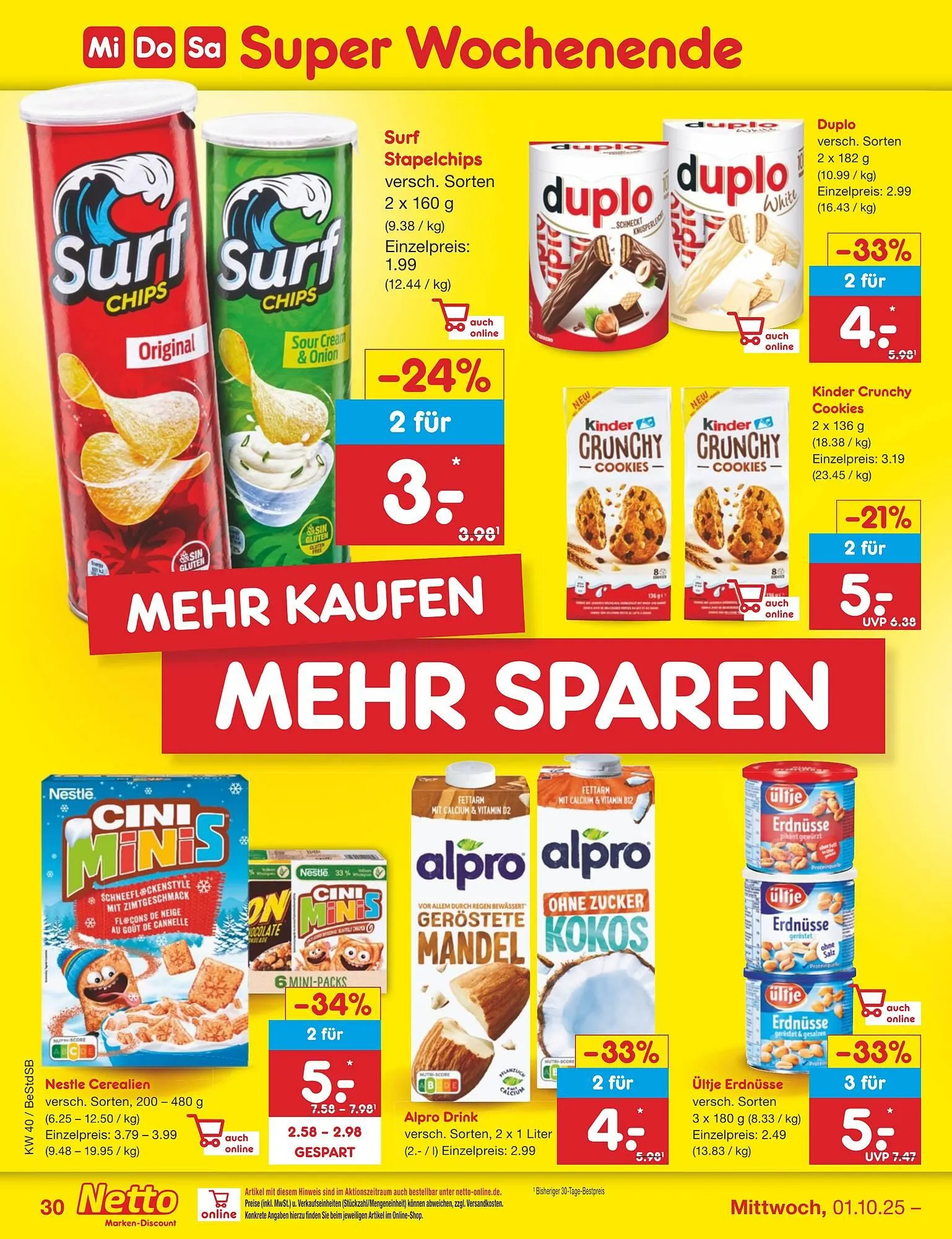 Netto Marken-Discount DE folder van 29 september tot 4 oktober 2025 - Folder pagina 38