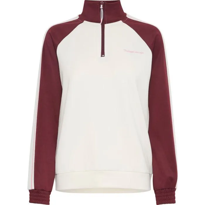 TheJoggConcept SIMA sweater dames windsor wine mix