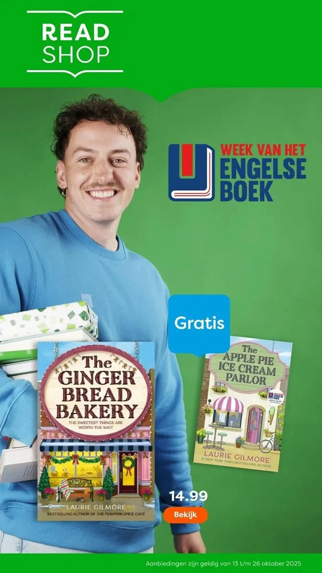 The Read Shop folder van 13 oktober tot 26 oktober 2025 - Folder pagina 1