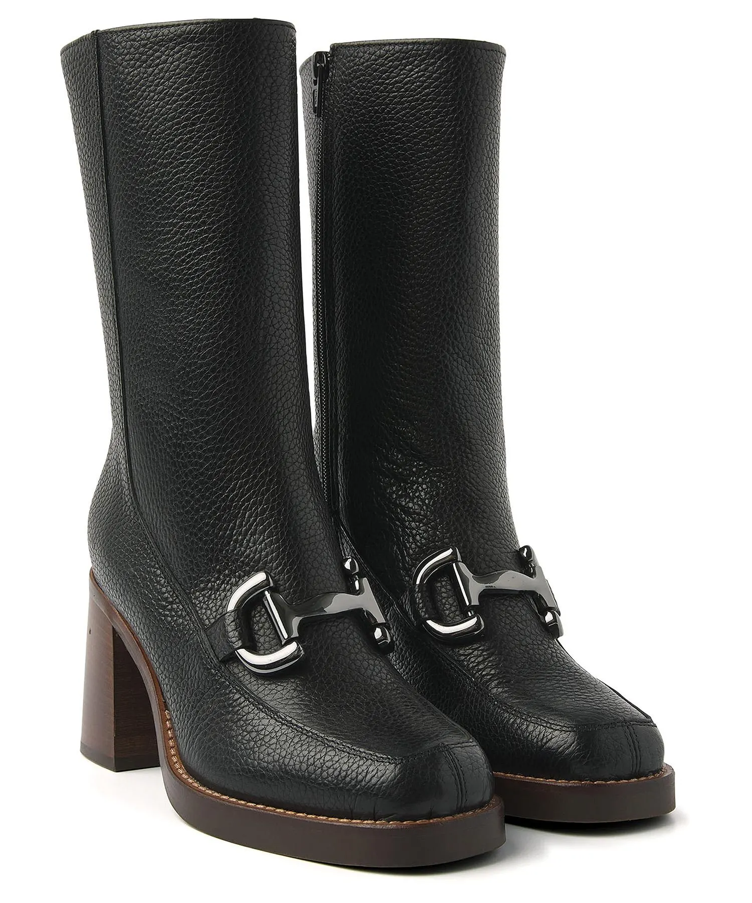 VIA VAI hoge laars met gesp Avery Cain