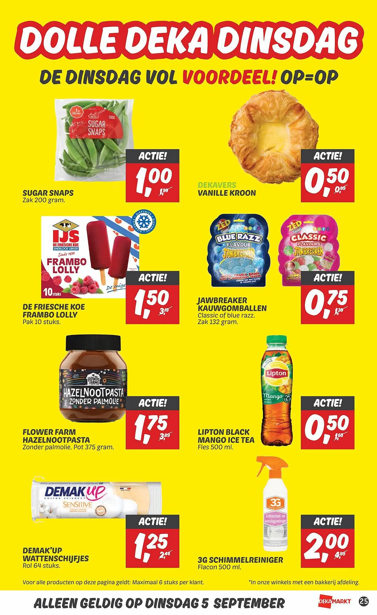 Dekamarkt folder week 36 van 3 september tot 9 september 2023 - Folder pagina 25