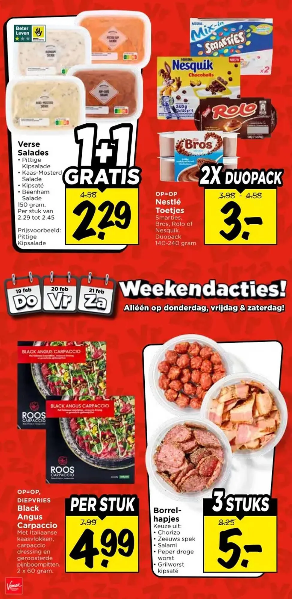 Vomar Voordeelmarkt folder van 19 februari tot 21 februari 2026 - Folder pagina 4