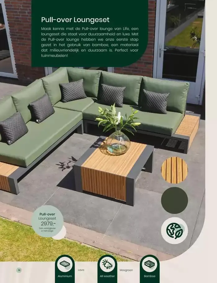 Outdoor Living van 21 oktober tot 31 december 2024 - Folder pagina 14