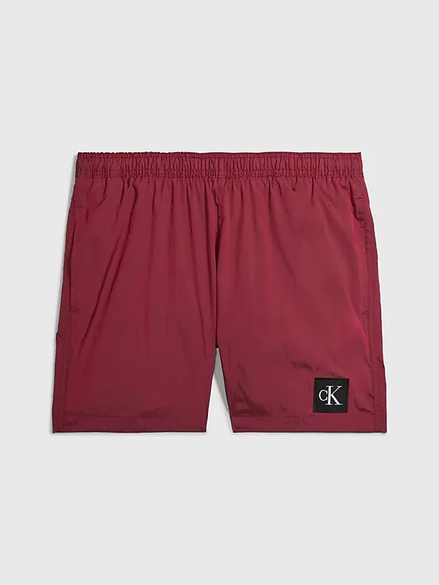Medium zwemshort met trekkoord - CK Nylon