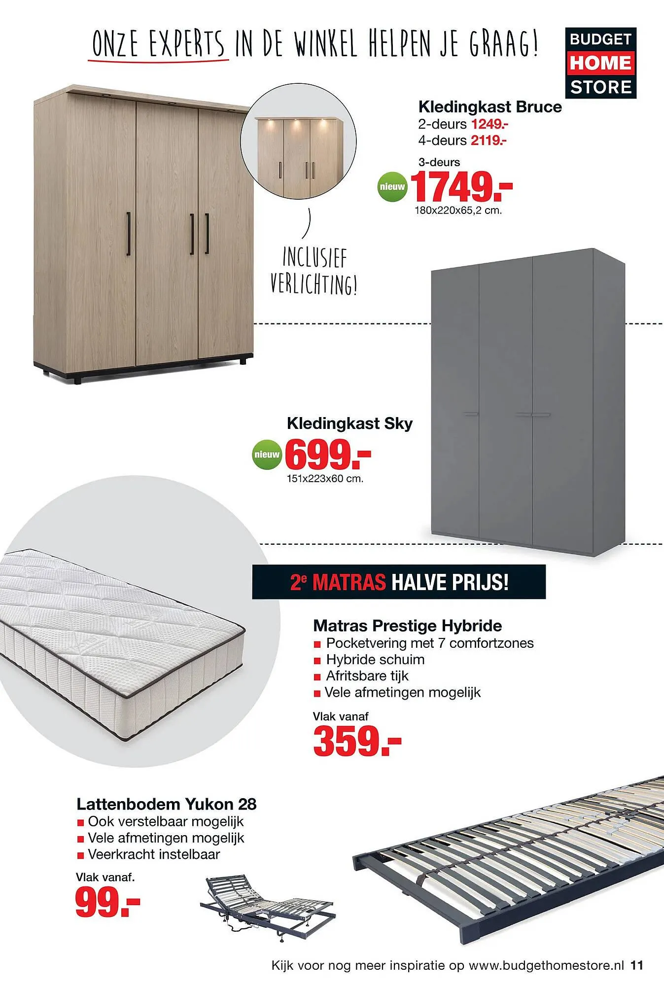 Budget Home Store folder van 6 april tot 18 mei 2025 - Folder pagina 11