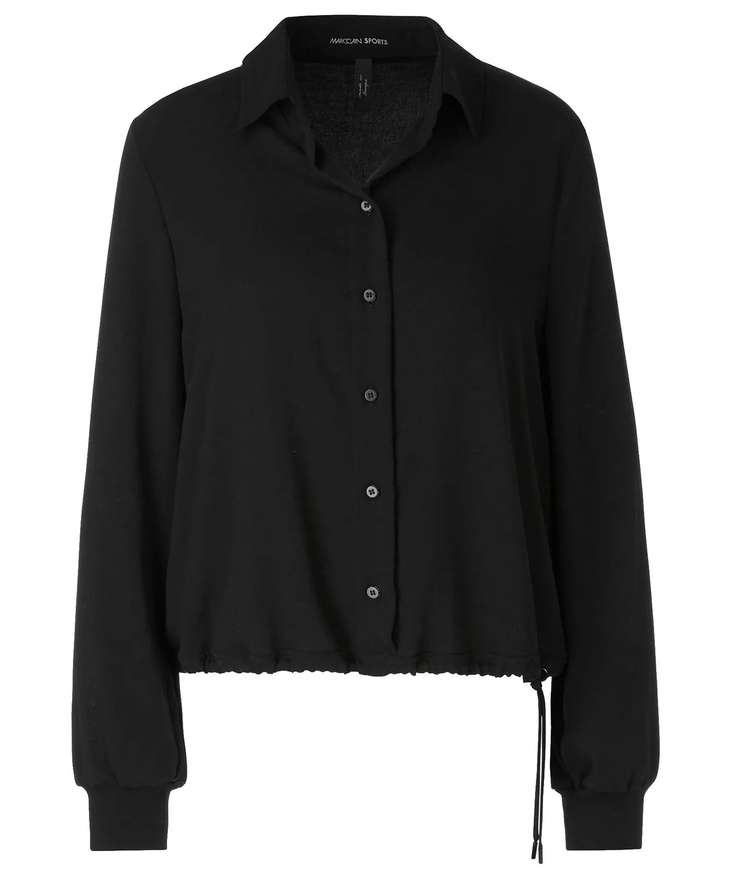 Marc Cain Sports blouse Japanse 'zijde' aansnoerkoord